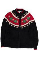 Trees & Snowflakes Ugly Christmas Sweater 62026
