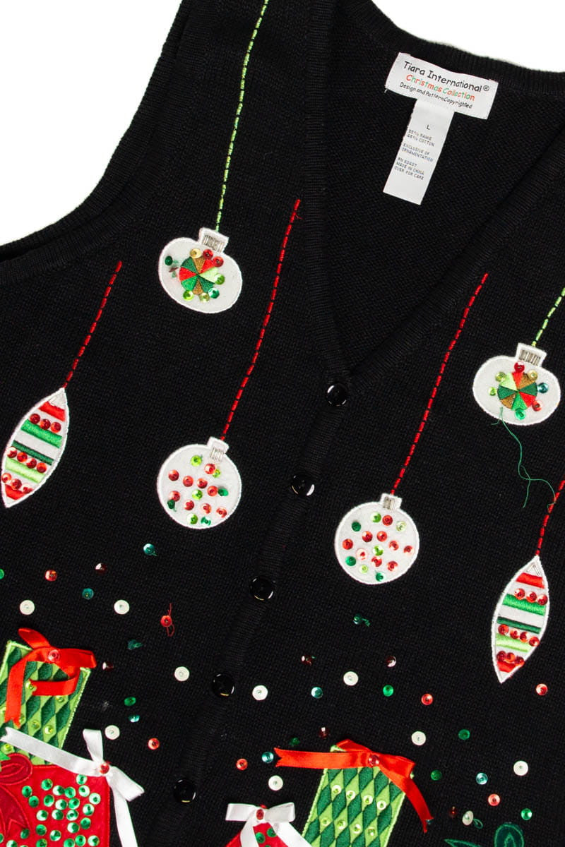 Presents & Ornaments Ugly Christmas Sweater Vest 62032
