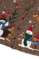Snowmen At The North Pole Ugly Christmas Sweater Vest 62047