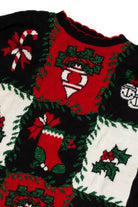 Patchwork Pattern Ugly Christmas Sweater 62072