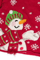 Snowman in Scarf Ugly Christmas Sweater 62081