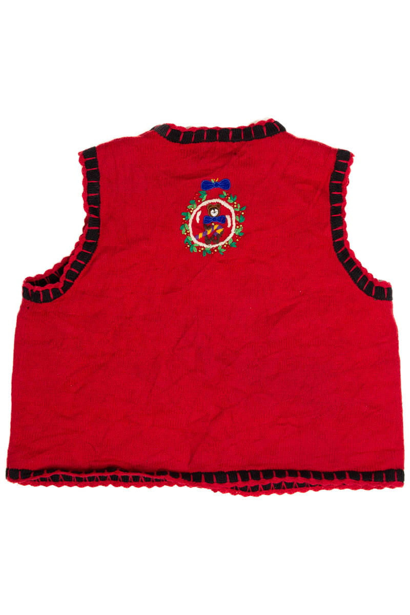 Christmas Bears Ugly Christmas Sweater Vest 62084