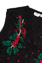 Holly Berries Ugly Christmas Sweater Vest 62101