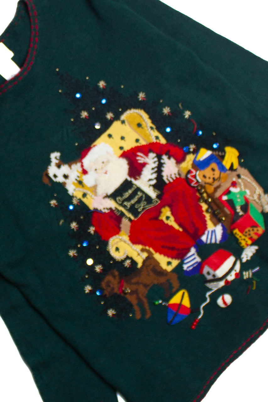 Green Ugly Christmas Pullover 62117