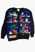 Black Ugly Christmas Cardigan 062124
