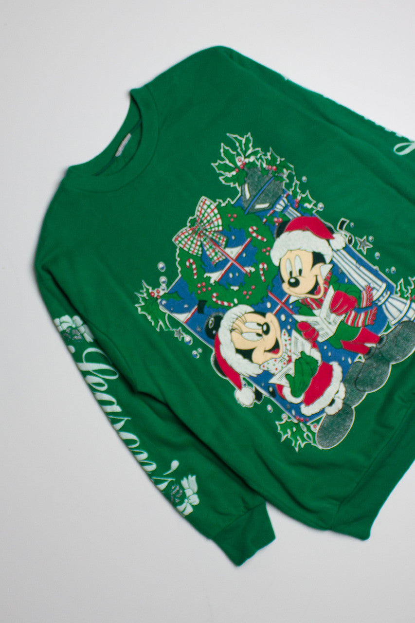 Green Disney Ugly Christmas Sweatshirt 62131