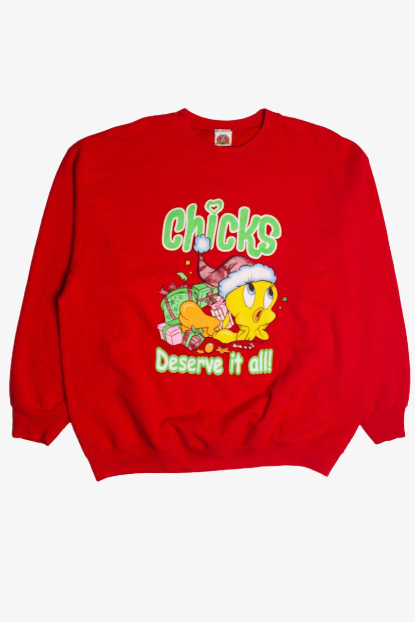 Looney Tunes Ugly Christmas Sweatshirt 62140