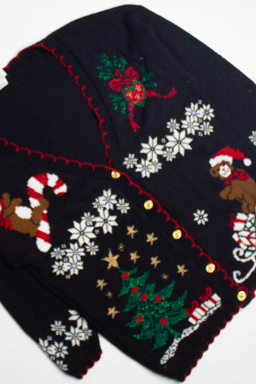 Holiday Time Ugly Christmas Cardigan 62144