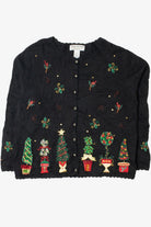 Tree Hem Ugly Christmas Cardigan Sweater 62155