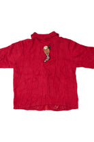 Christmas Stockings Ugly Christmas Zip-Up Cardigan 62161