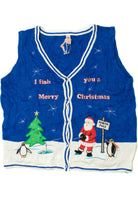 "I Fish You A Merry Christmas" Ugly Christmas Vest 62165