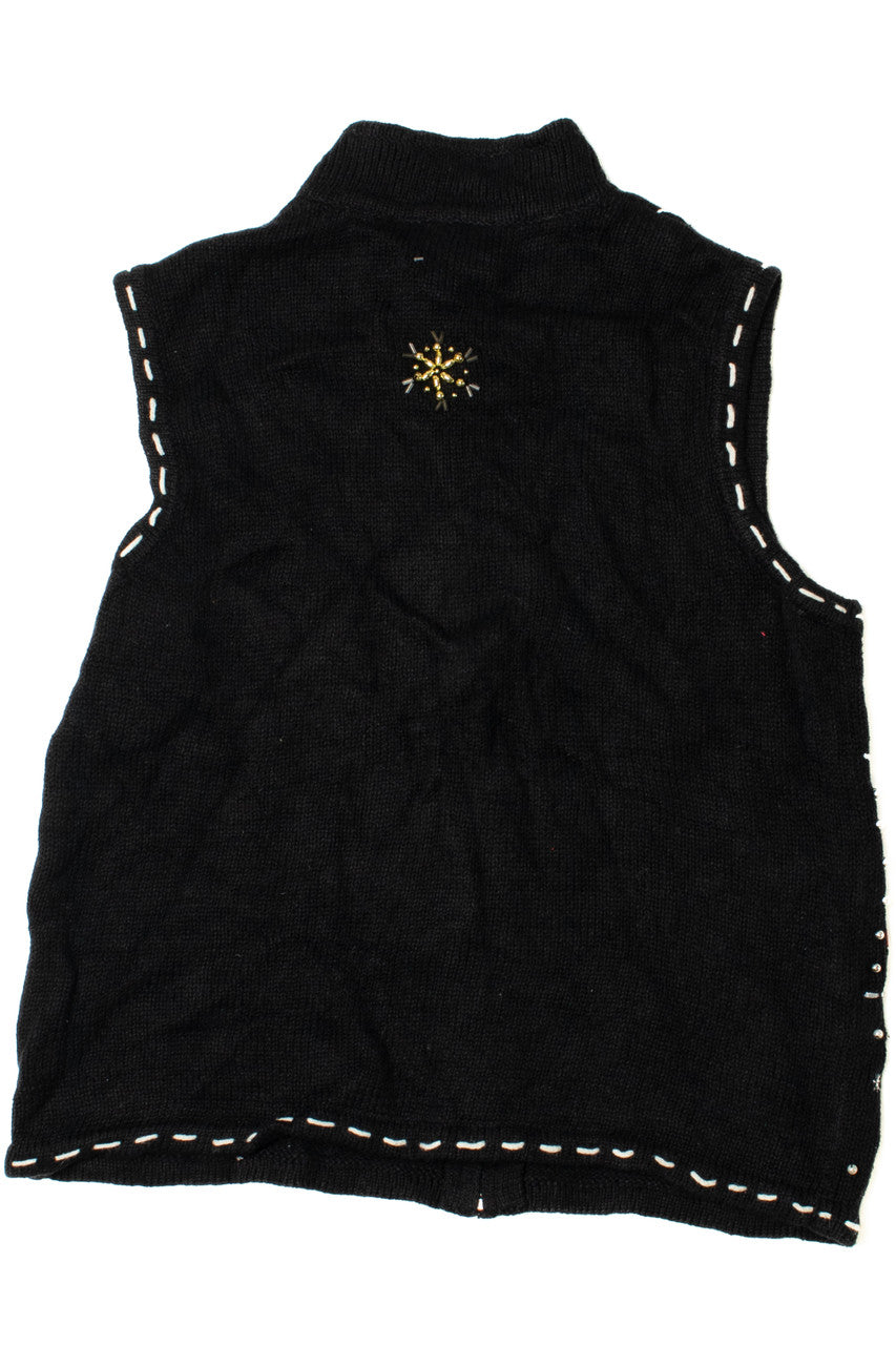 Embroidered Ugly Christmas Vest 62168