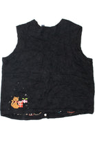 Fireplace Christmas Tree Scene Ugly Christmas Vest 62175
