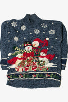 Happy Snowmen Ugly Christmas Sweater 62181