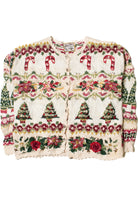 Candy Canes Ugly Christmas Cardigan 62182