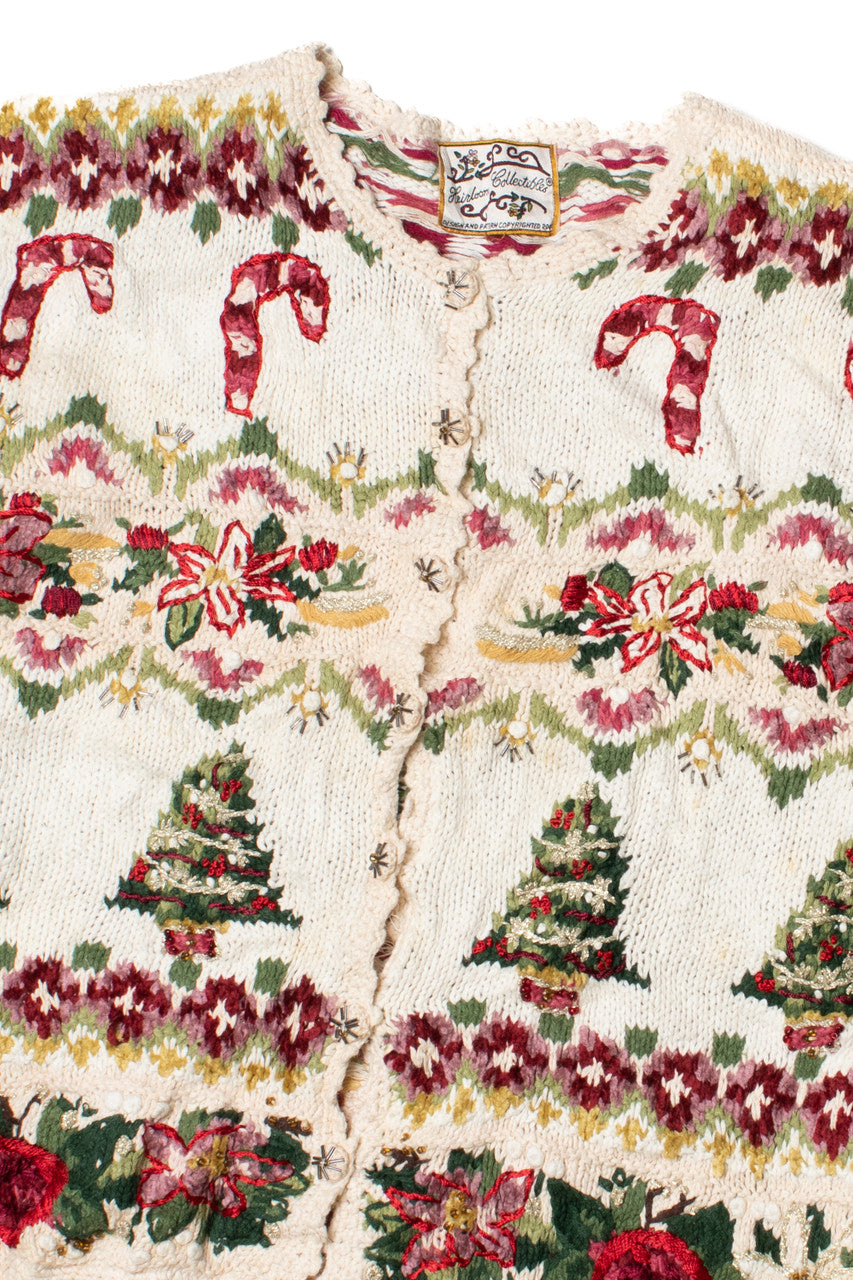 Candy Canes Ugly Christmas Cardigan 62182