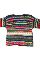Blue Ugly Christmas Zip-Up Cardigan 62186
