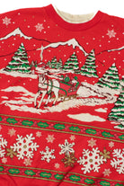 Snowy Landscape Ugly Christmas Sweatshirt 62199