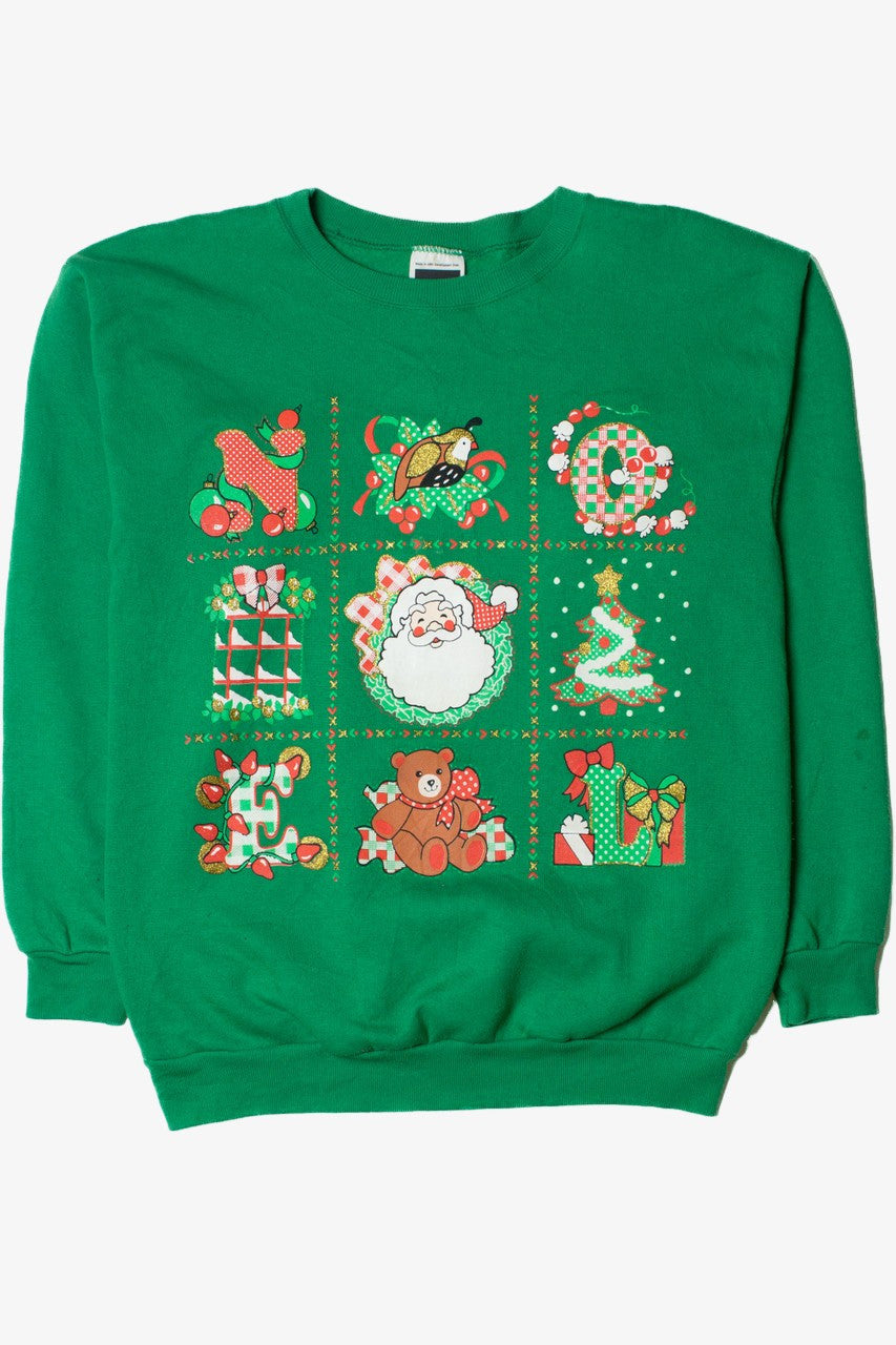 "Noel" Ugly Christmas Sweatshirt 62220