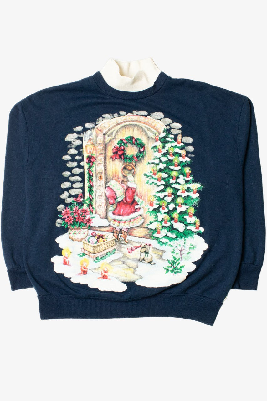 Navy Blue Ugly Christmas Sweatshirt 62221