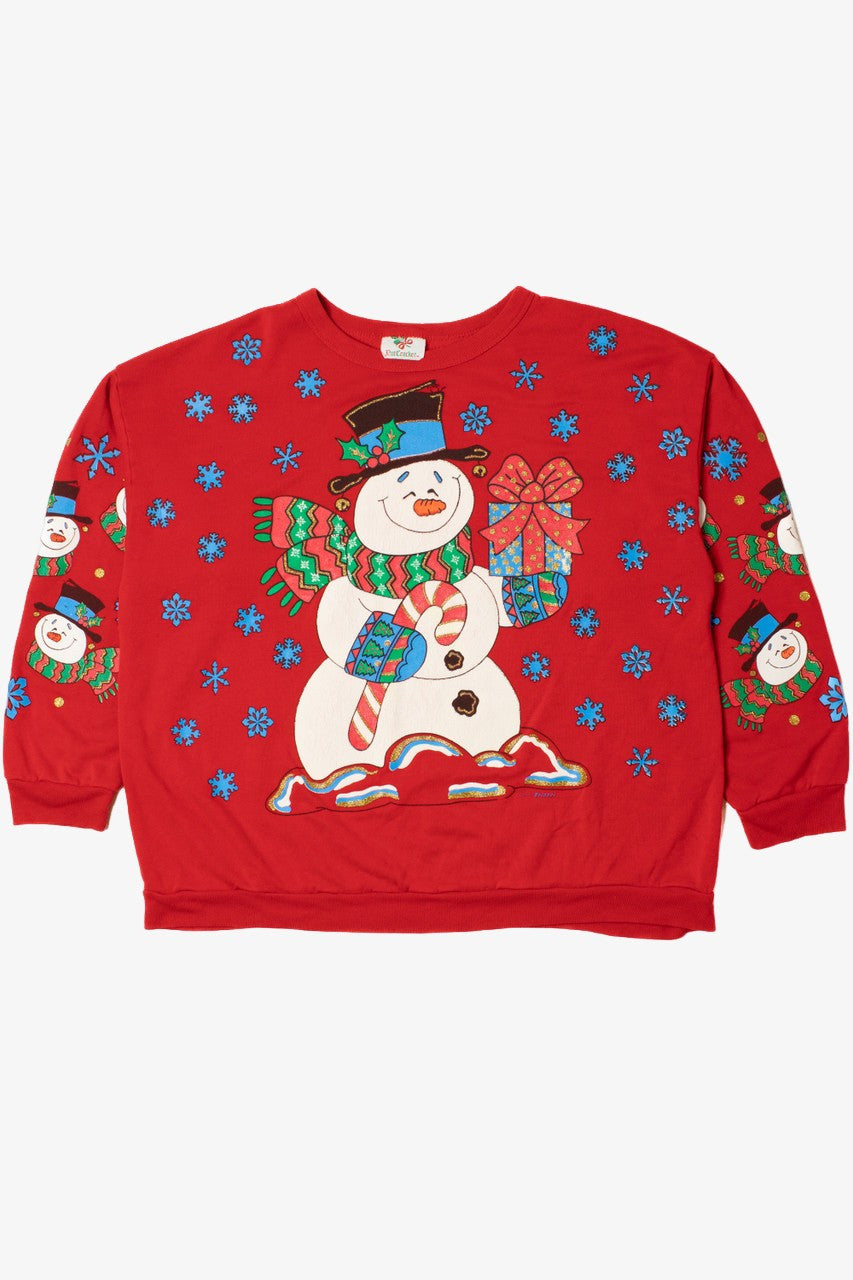 Vintage Snowman Ugly Christmas Sweater (1993) – Ragstock