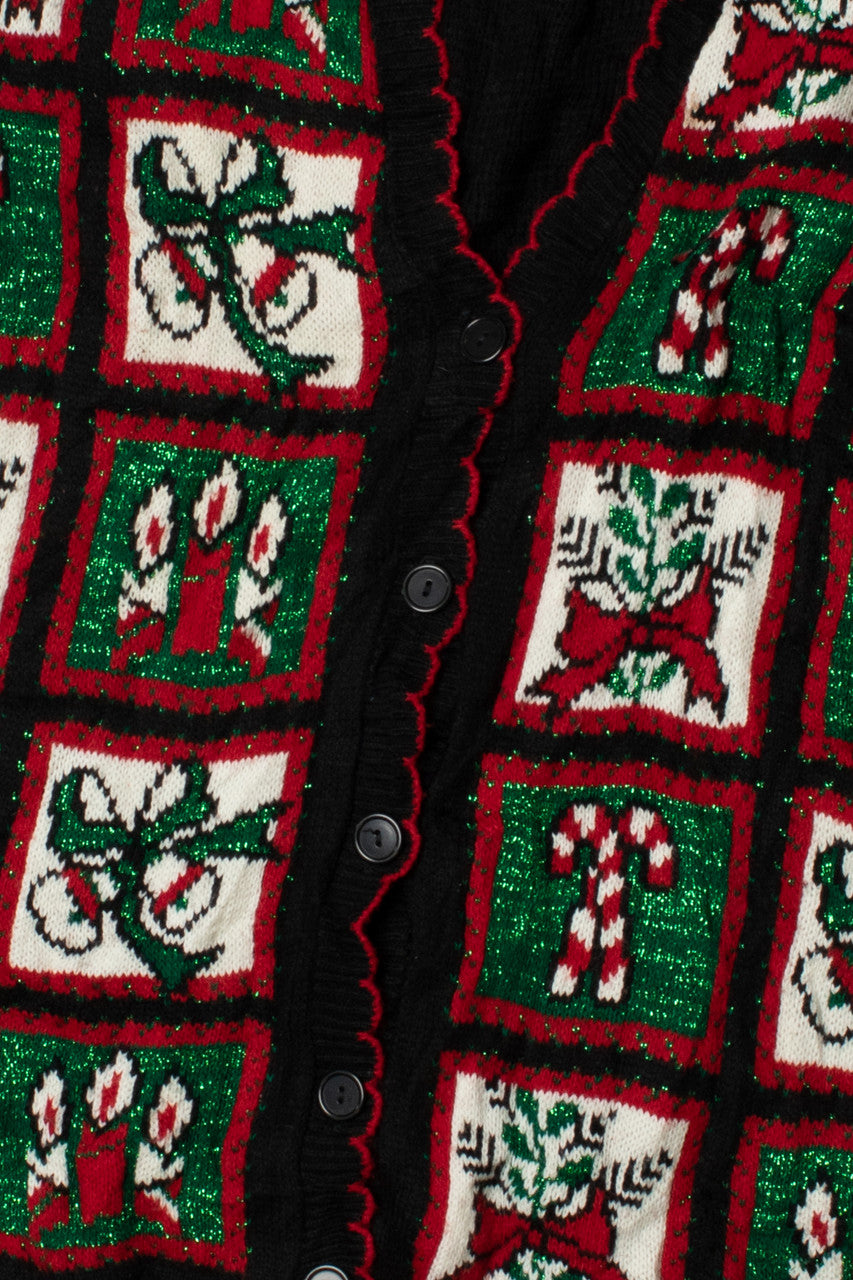 Shimmery Ugly Christmas Vest 62257