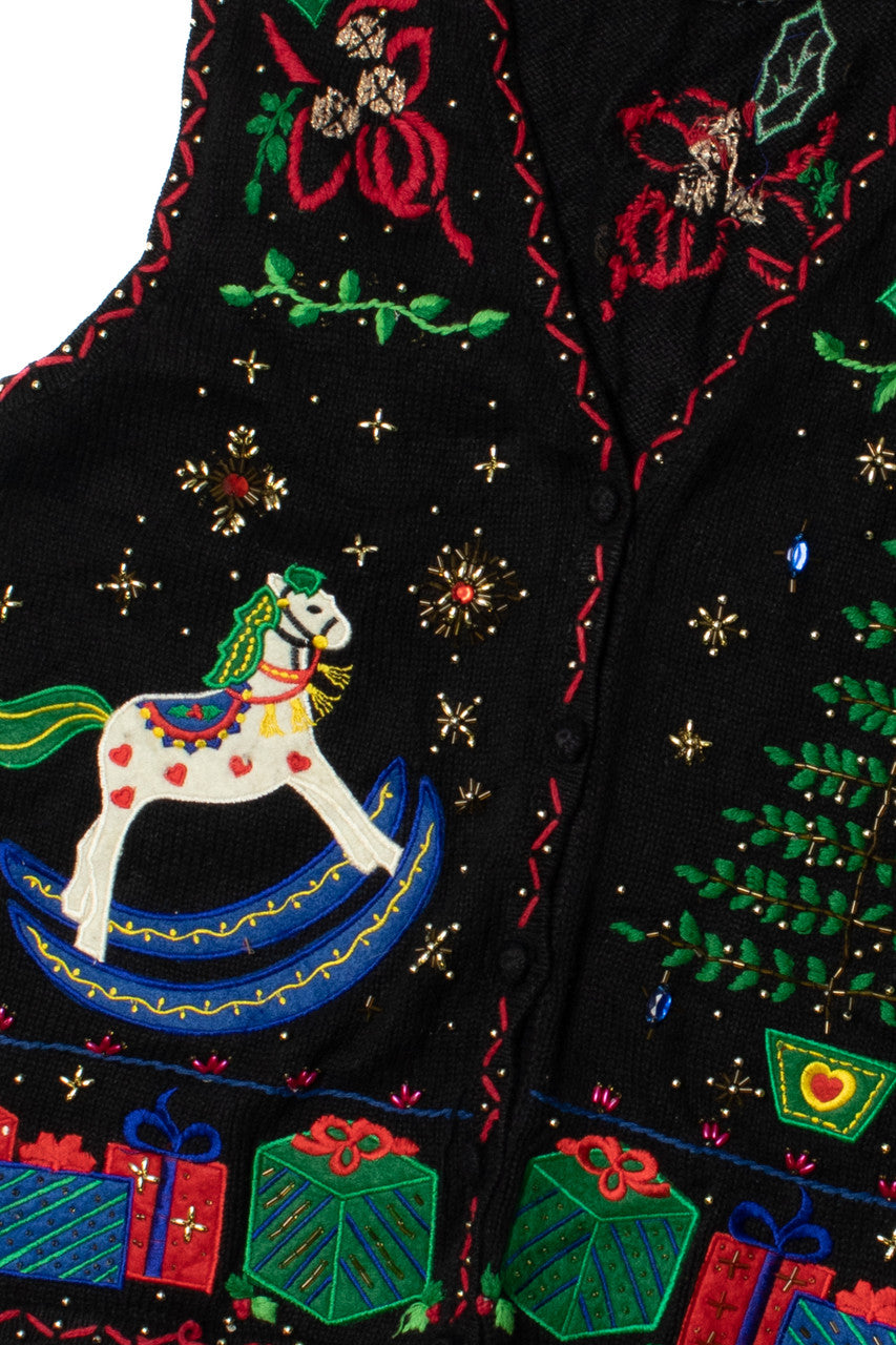 Rocking Horse Ugly Christmas Vest 62259