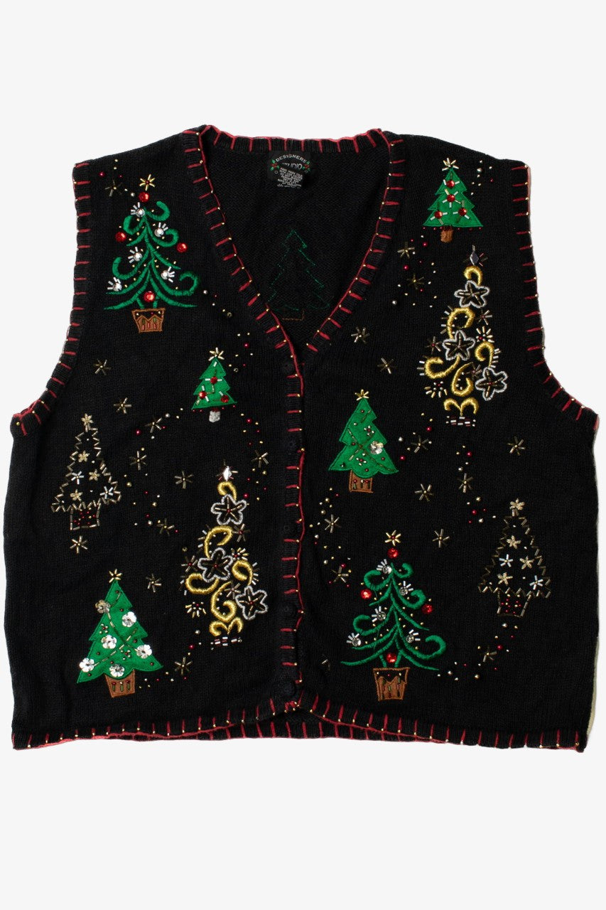 Holiday Trees Ugly Christmas Vest 62268