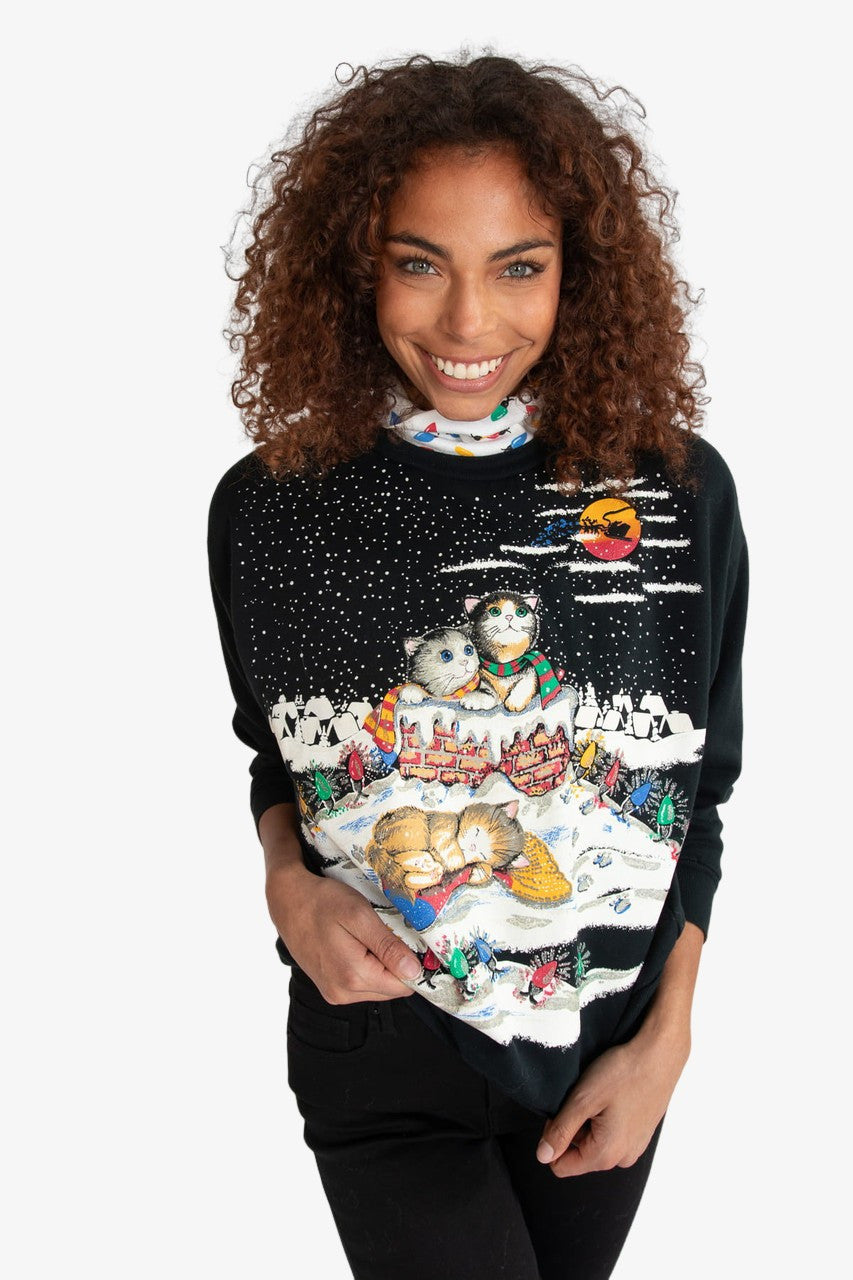 Black Ugly Christmas Sweatshirt 62910