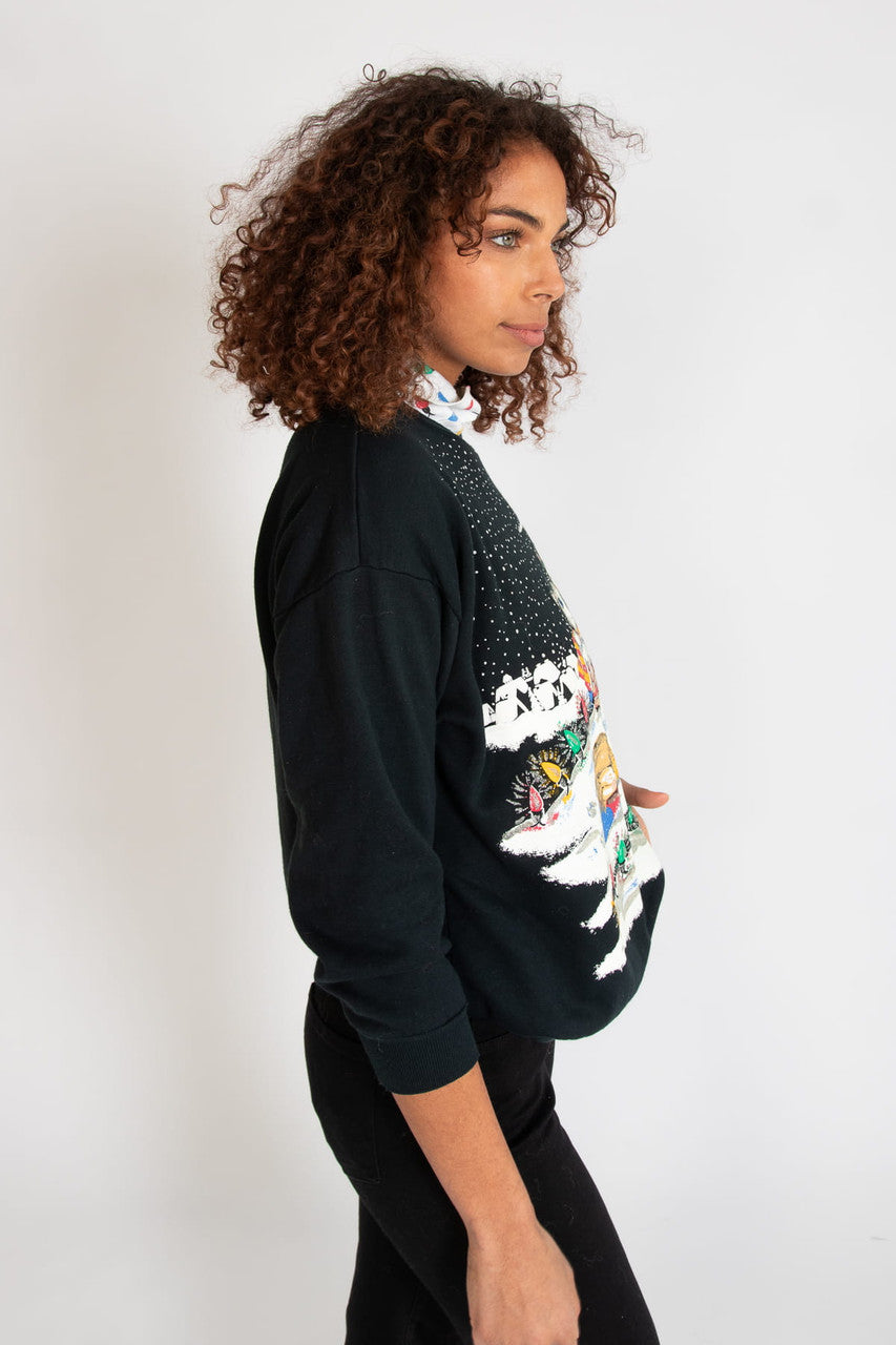 Black Ugly Christmas Sweatshirt 62910
