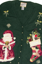 Vintage Green Ugly Christmas Cardigan 62933