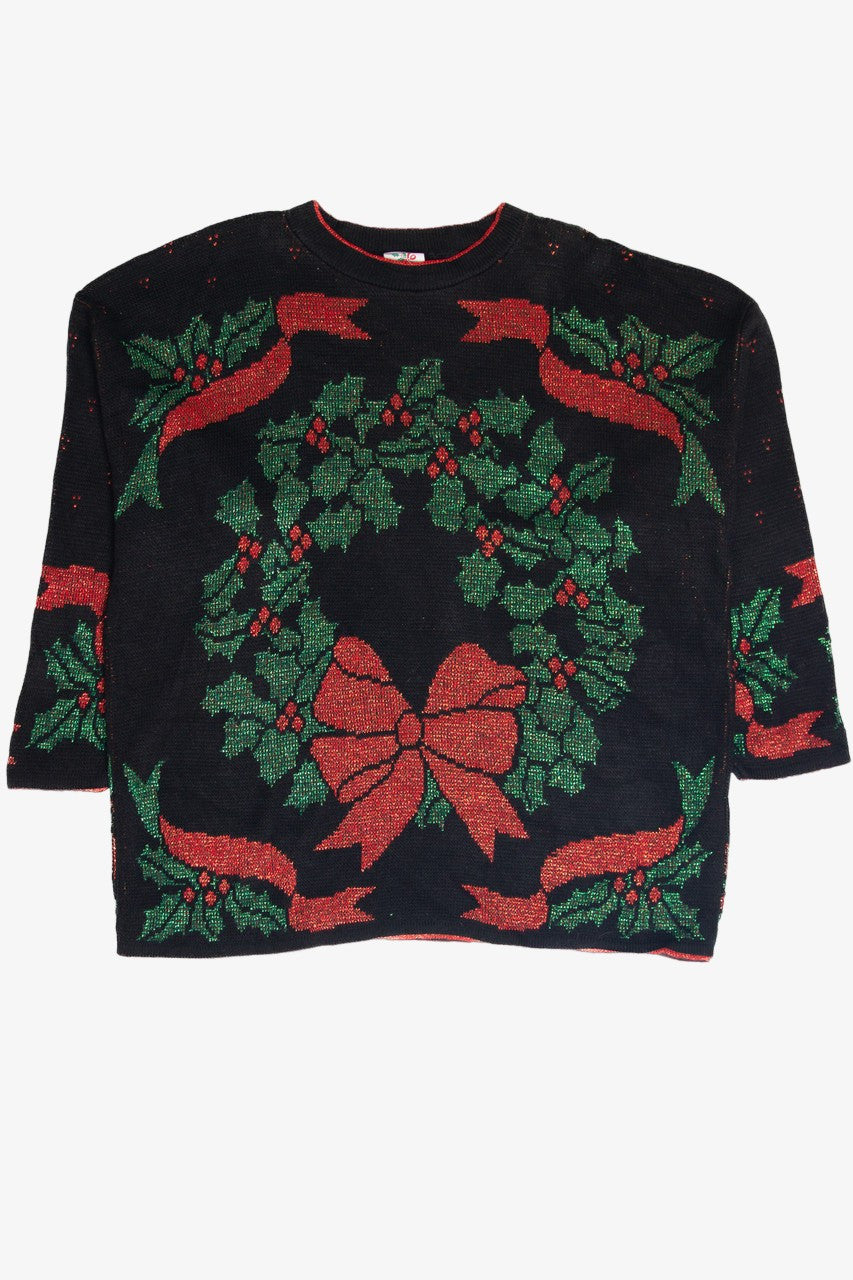 Vintage Black Ugly Christmas Pullover 62938