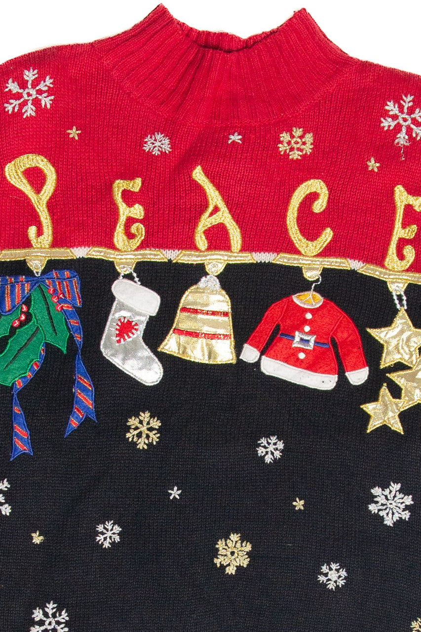 Vintage Ugly Christmas Pullover 62946