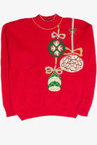 Vintage Red Ugly Christmas Pullover 62949
