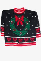Vintage Black Ugly Christmas Pullover 62955