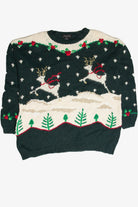 Vintage Green Ugly Christmas Pullover 62957