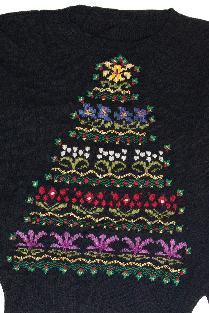 Vintage Black Ugly Christmas Pullover 62959