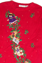 Vintage Red Ugly Christmas Pullover 62960