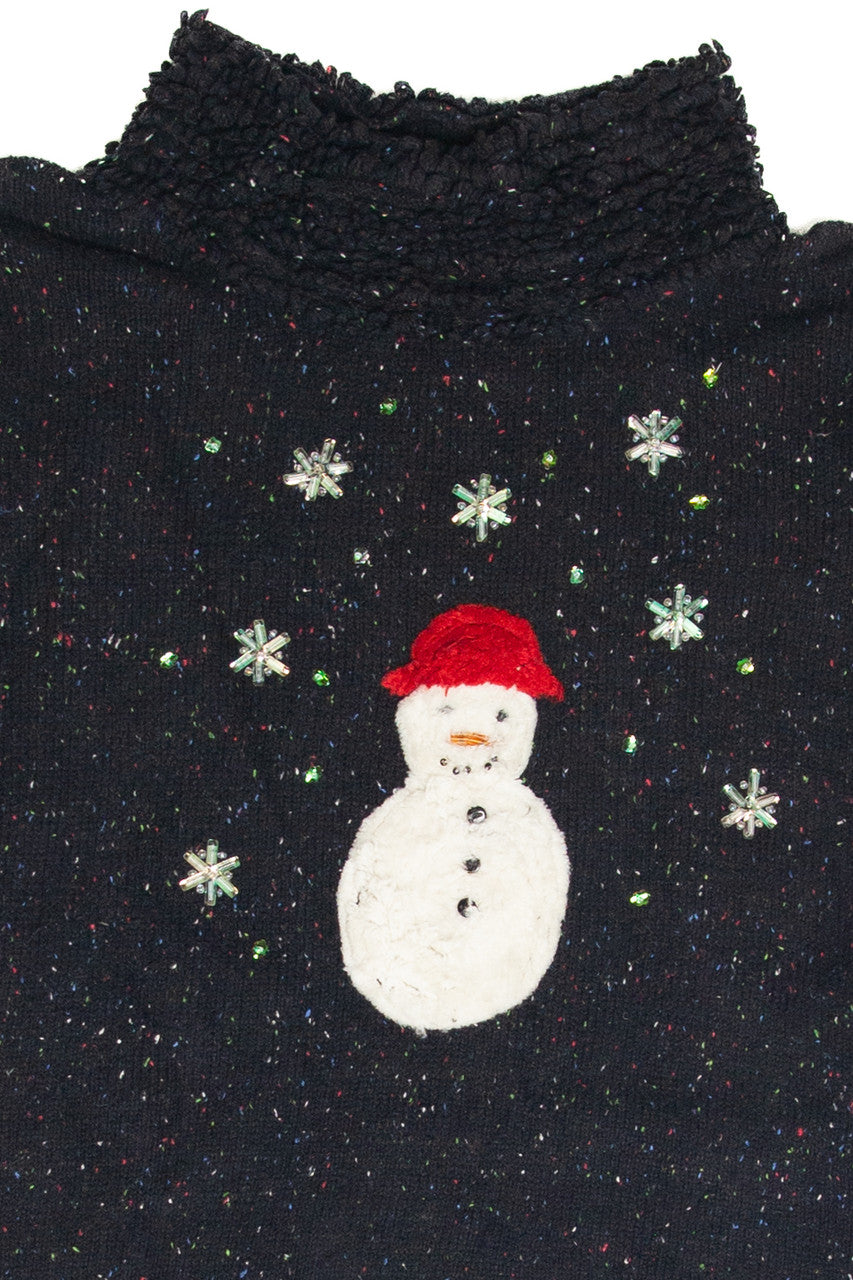 Vintage Black Ugly Christmas Pullover 62968