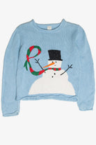 Vintage Blue Ugly Christmas Pullover 62973