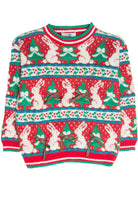 Vintage Red Ugly Christmas Pullover 62974
