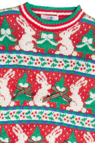 Vintage Red Ugly Christmas Pullover 62974