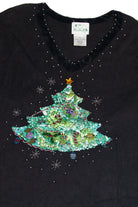 Vintage Black Ugly Christmas Pullover