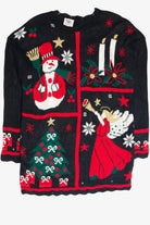 Vintage Black Ugly Christmas Pullover 62984