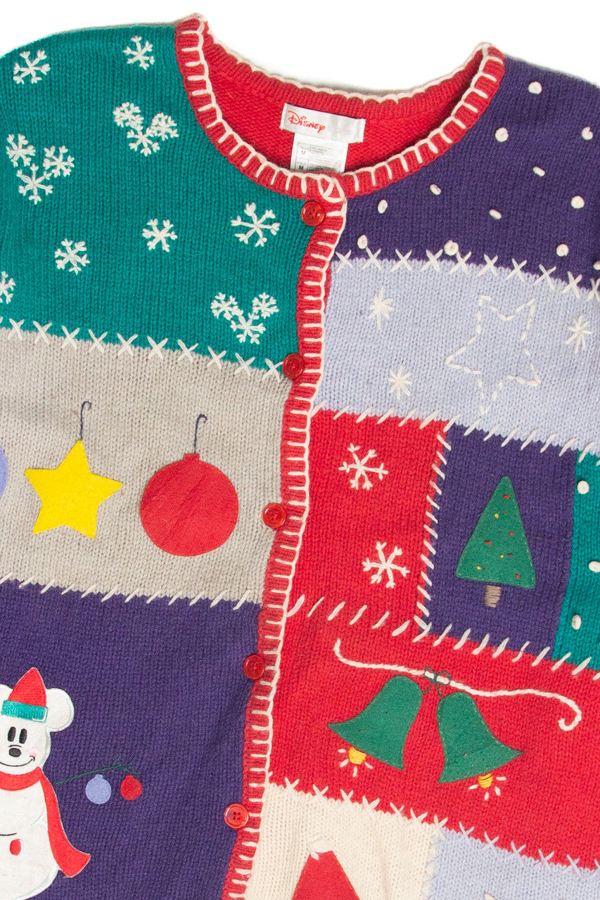 Vintage Red Ugly Christmas Cardigan 62991
