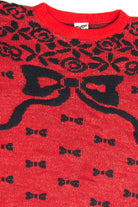 Vintage Red Ugly Christmas Pullover 62998