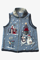 Blue Ugly Christmas Vest 63448