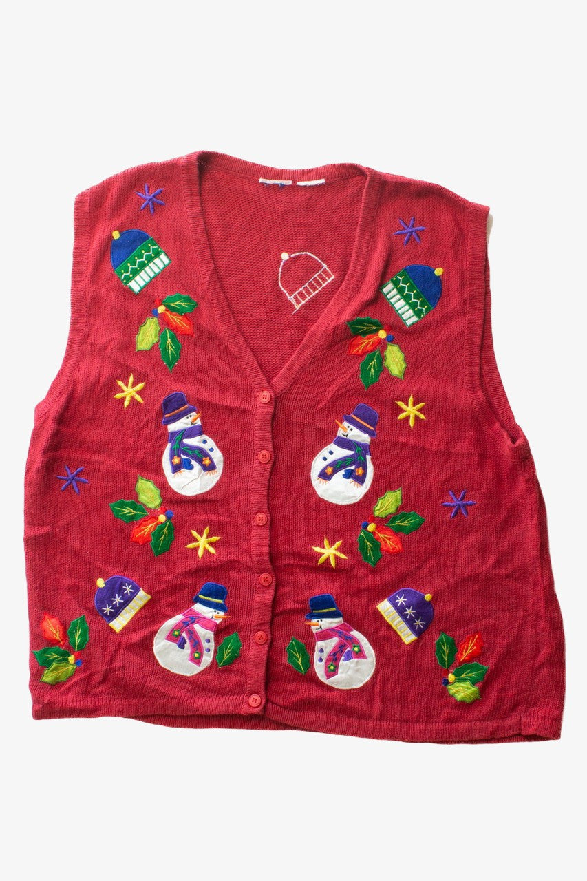 Red Ugly Christmas Vest 63450