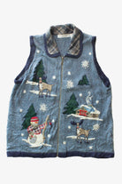 Blue Ugly Christmas Vest 63451