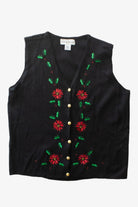 Black Ugly Christmas Vest 63457